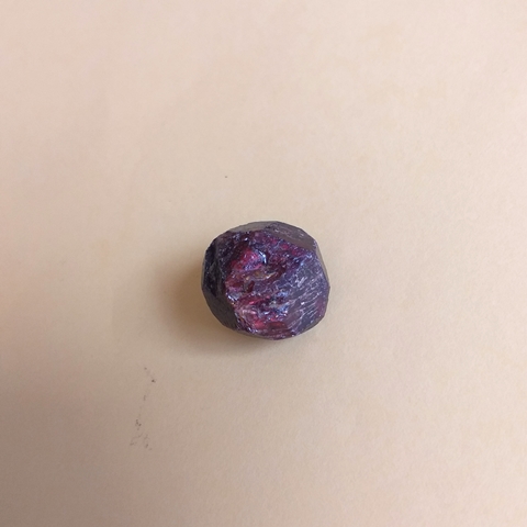 Garnet crystal